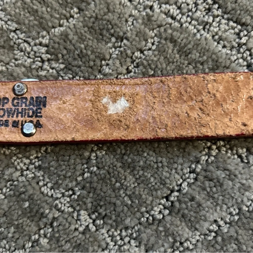 Justin Top Grain Cowhide Kids Belt 18 800rd